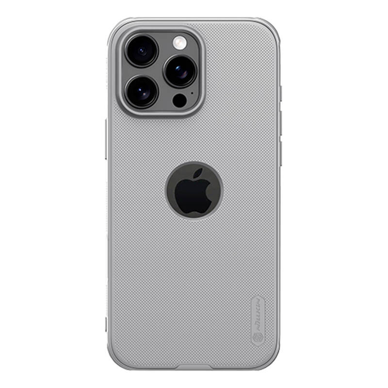 Coque Nillkin Super Frosted Shield Pro iPhone 16 Pro (gris) - Ypsilon Computers