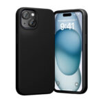 Vention KUFB0-20 Étui en Silicone pour iPhone 15 Plus (noir)