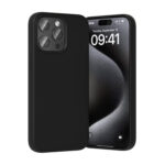 Vention KUFB0-30 Étui en Silicone pour iPhone 15 Pro (noir)