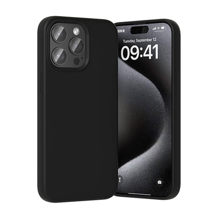 Vention KUFB0-30 Étui en Silicone pour iPhone 15 Pro (noir) - Ypsilon Computers