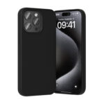 Vention KUFB0-30 Étui en Silicone pour iPhone 15 Pro (noir)