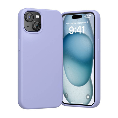 Vention KUFV0-20 Étui en Silicone pour iPhone 15 Plus (violet) - Ypsilon Computers