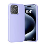 Vention KUFV0-40 Étui en Silicone pour iPhone 15 Pro Max (violet)