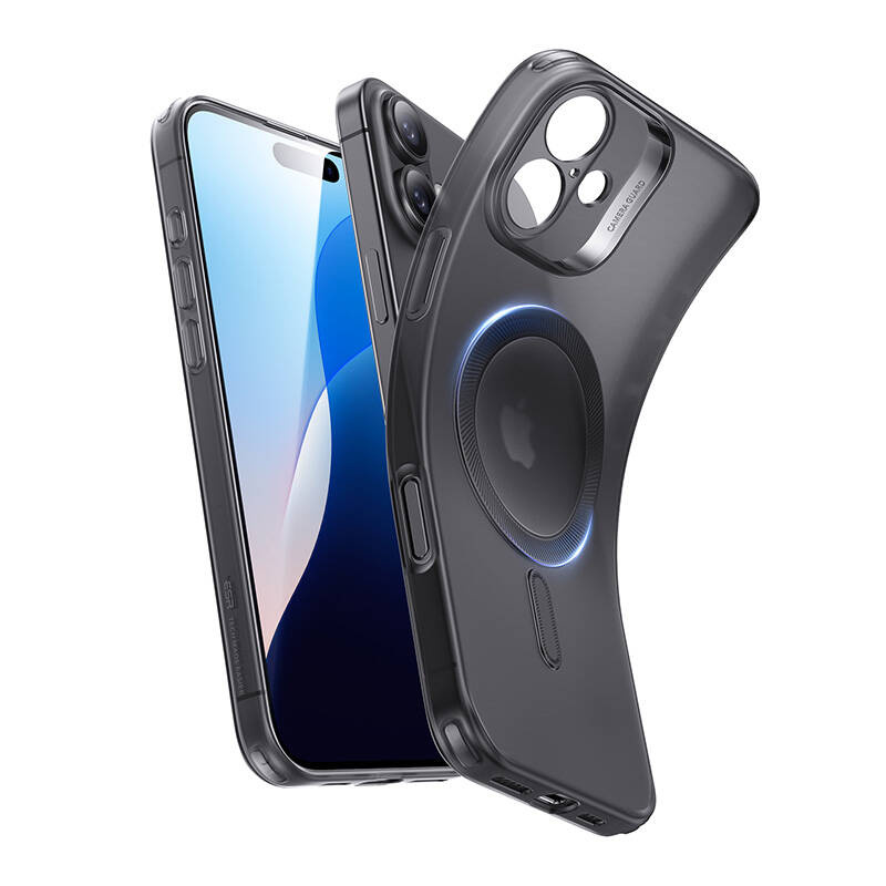 Coque Zero Clear (HaloLock) ESR pour iPhone 16 Plus (noir) - Ypsilon Computers