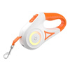Rojeco Laisse Automatique pour Chien LED 5 m (blanc et orange) - Ypsilon Computers