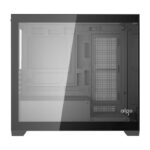Boîtier d&rsquo;ordinateur Darkflash C218M + 6 ventilateurs ARGB (noir)