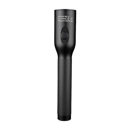 Lampe de poche Superfire D6, 220 lm, portée de 210 m, 4 modes - Ypsilon Computers