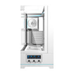 Boîtier d&rsquo;ordinateur Darkflash DY450 PRO (blanc) + 1 ventilateur