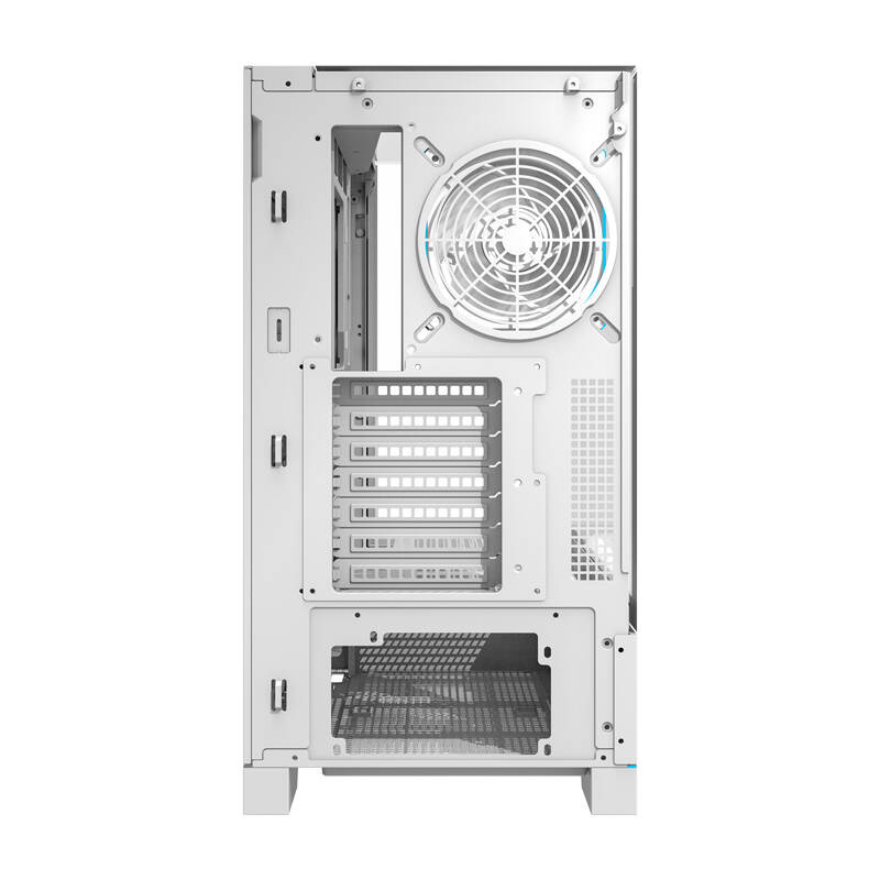 Boîtier d'ordinateur Darkflash DY450 PRO (blanc) + 1 ventilateur - Ypsilon Computers
