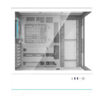 Boîtier d&rsquo;ordinateur Darkflash DY451 PRO (blanc) + 1 ventilateur