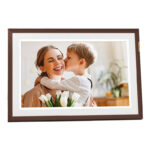 Arzopa D10 Cadre numérique 10.1&Prime; (marron foncé)
