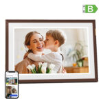 Arzopa D10 Cadre numérique 10.1&Prime; (marron foncé)