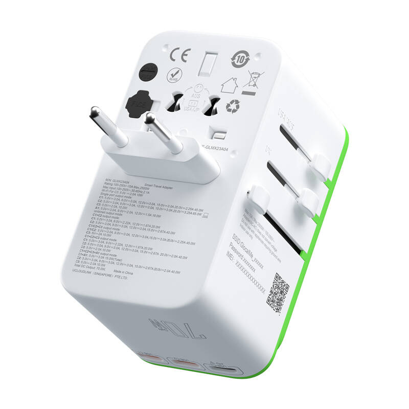 Adaptateur Roamplug z hotspot 4G/LTE Wi-Fi GlocalMe Cloud SIM - Ypsilon Computers