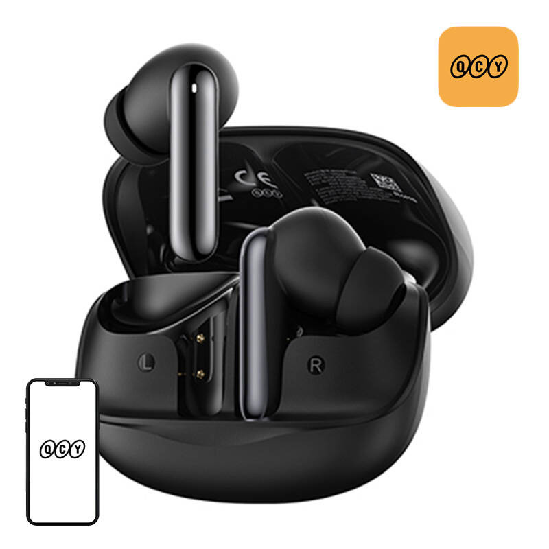 Écouteurs TWS QCY MeloBuds HT12 (noir) - Ypsilon Computers