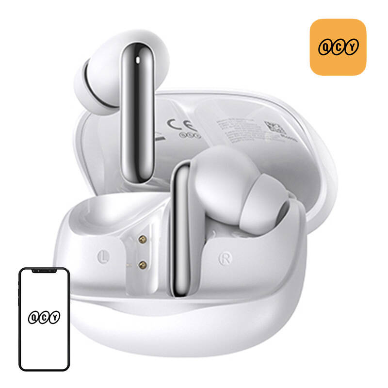 Casque TWS QCY MeloBuds HT12 (blanc) - Ypsilon Computers