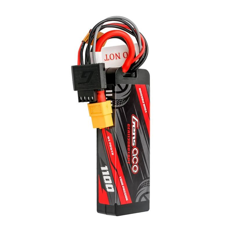 Batterie Lipo Gens ace G-Tech 1100mAh 11.1V 3S1P 60C GRP-76 Hardcase avec connecteur XT60 - Ypsilon Computers