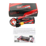 Batterie Lipo Gens ace G-Tech 1100mAh 11.1V 3S1P 60C GRP-76 Hardcase avec connecteur XT60