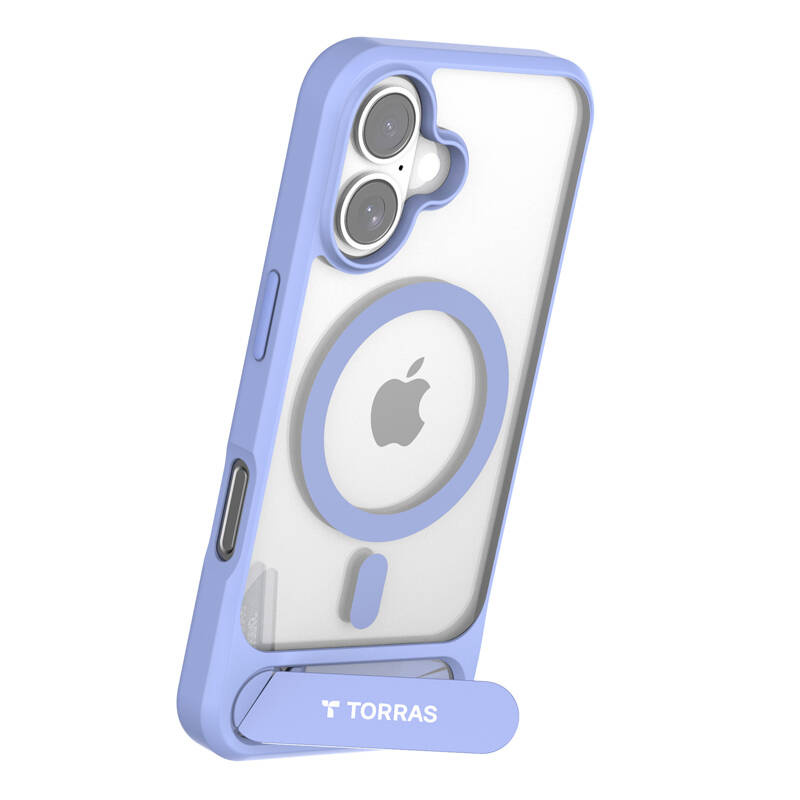 Coque Torras Pstand Series pour iPhone 16 (Bleu) - Ypsilon Computers