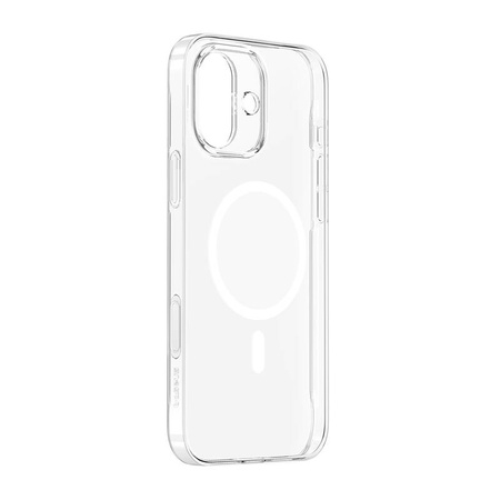 Coque de téléphone magnétique Baseus iP16 TouchButton (transparente) - Ypsilon Computers