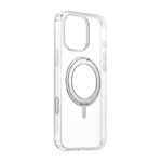 Coque magnétique avec support Baseus SkyRing 360° iP16 Pro (transparent)