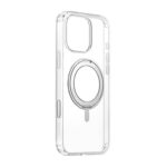 Coque magnétique avec support Baseus SkyRing 360° iP16 Pro (transparent)