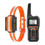 Rojeco Collier anti-aboiement électrique 1000m PD529 (Orange)