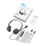 Casque filaire avec microphone New Bee H368