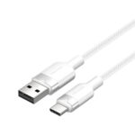 Câble USB 2.0 A vers USB-C 3A Vention CTNWF 1M (blanc)