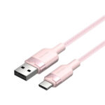 Câble USB 2.0 A vers USB-C 3A Vention CTNPH 2M (rose)