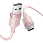 Câble USB 2.0 A vers USB-C 3A Vention CTNPH 2M (rose)