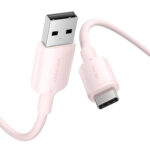 Câble USB 2.0 A vers USB-C 3A Vention CTQPF 1M (rose)