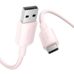 Câble USB 2.0 A vers USB-C 3A Vention CTQPH 2M (rose)