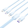 Câble USB 2.0 A vers 3-en-1 6A Vention CTRLG 1.5M (bleu) - Ypsilon Computers