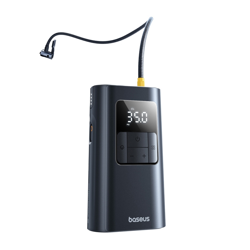 Baseus PrimeTrip VA1 pompe 2-en-1 avec lampe de poche noire - Ypsilon Computers