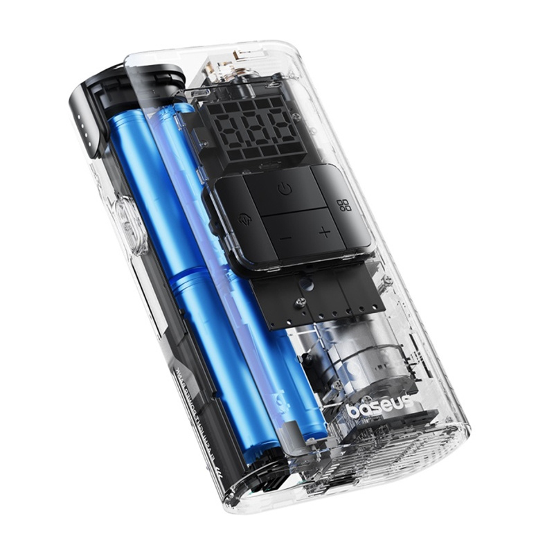 Baseus PrimeTrip VA1 pompe 2-en-1 avec lampe de poche noire - Ypsilon Computers
