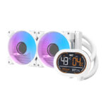 Darkflash DH240D refroidisseur d&rsquo;eau CPU (blanc)