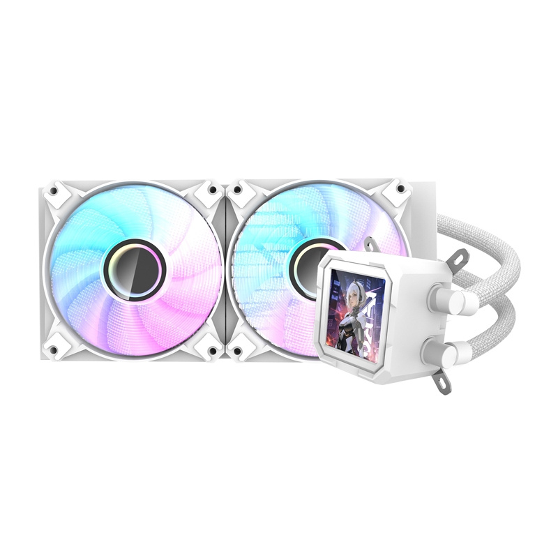 Darkflash DV240S refroidisseur d'eau CPU (blanc) - Ypsilon Computers