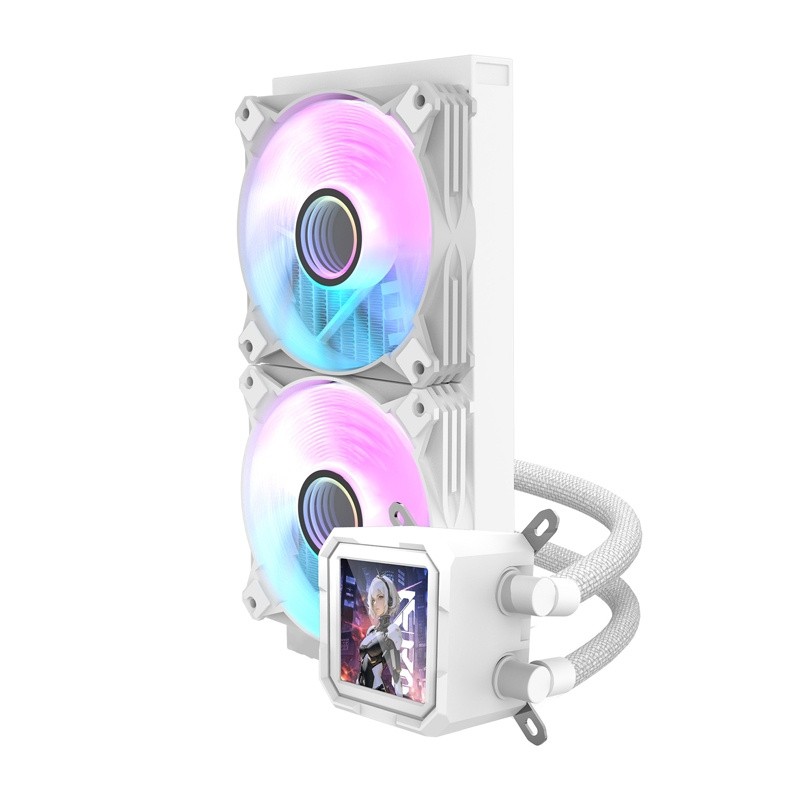 Darkflash DV240S refroidisseur d'eau CPU (blanc) - Ypsilon Computers