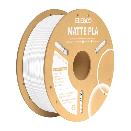 Filament PLA Mat ELEGOO (Blanc) - Ypsilon Computers