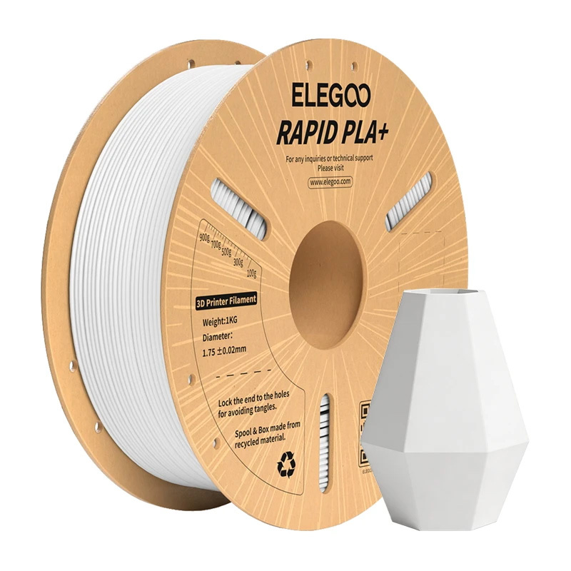 ELEGOO Rapid PLA+ Filament (Blanc) - Ypsilon Computers