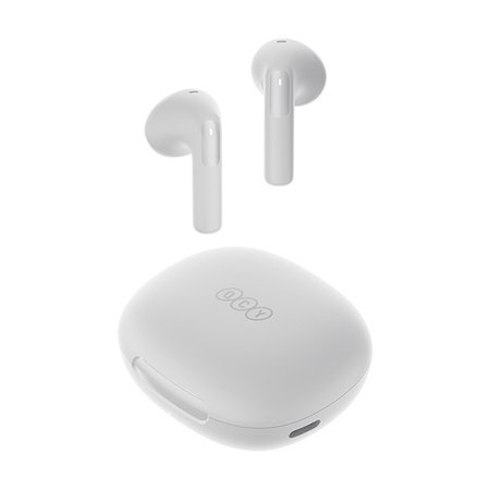 Écouteurs TWS QCY Ailybuds E20 HT13 (blanc) - Ypsilon Computers