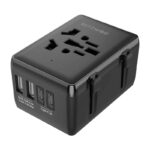 Blitzwolf BW-TA1 Adaptateur de Voyage 4-en-1 2xUSB + C + PD 20W