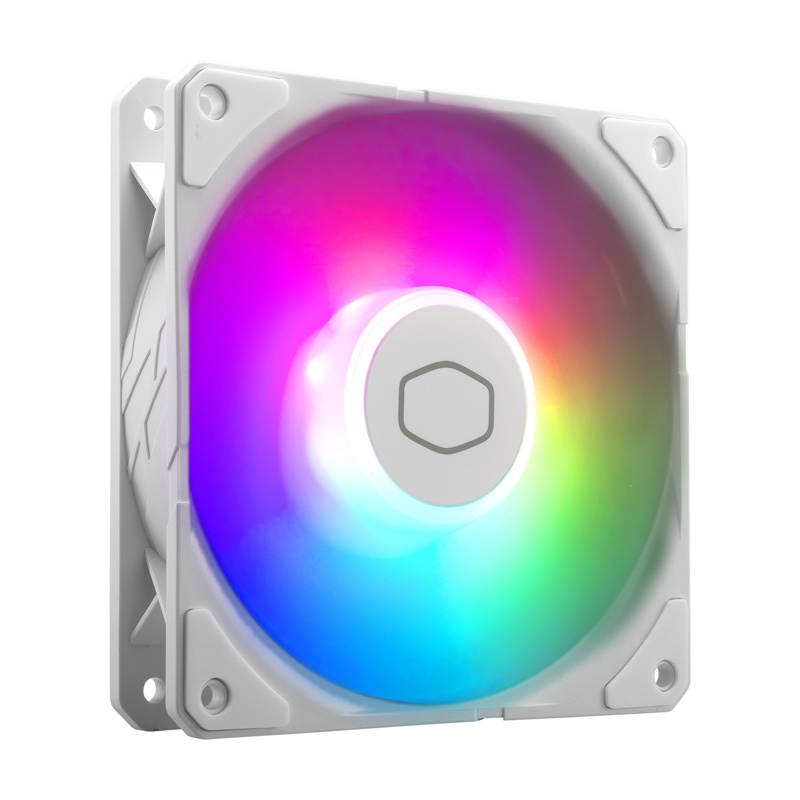 Ventilateur Cooler Master SickleFlow Edge 120 ARGB (blanc) - Ypsilon Computers