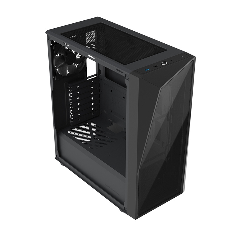 Boîtier d'ordinateur Cooler Master CMP 520L (noir) - Ypsilon Computers