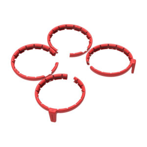 Sunnylife protections d'hélices pour DJI Flip (rouge)