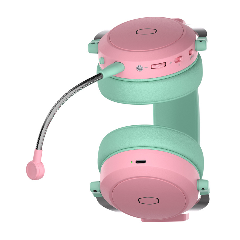 Casque de jeu Cooler Master CH351-MC (vert-rose) - Ypsilon Computers