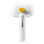 Brosse de coiffure Rojeco avec fonction vapeur (blanche)