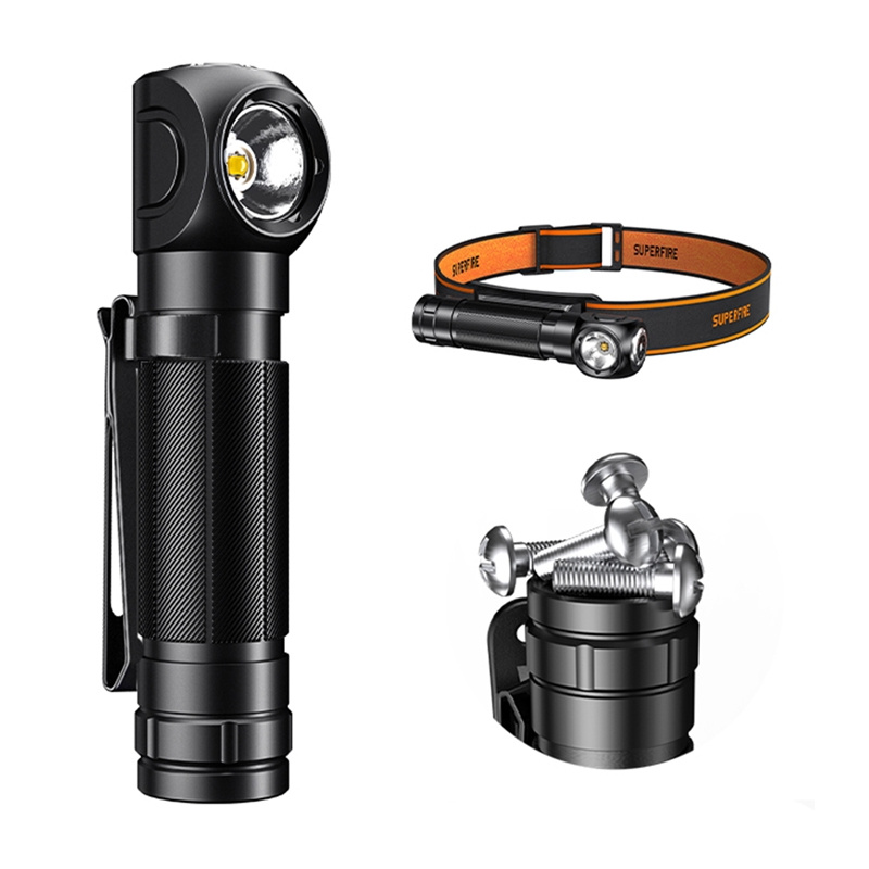 Superfire TH04-S, lampe frontale USB-C 1000lm - Ypsilon Computers