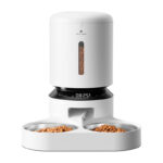 Distributeur de nourriture Petlibro Granary avec double bol 5L (blanc)