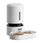 Distributeur de nourriture Petlibro Granary avec double bol 5L (blanc)